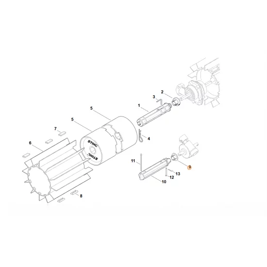 STIHL  Osłona przed owijaniem 4602 732 1000